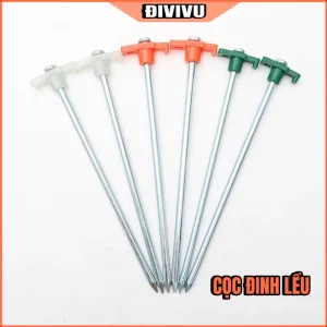 Cọc Lều Dạ Quang Cắm Trại 25cm