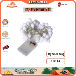 Dây Led Bóng Tròn 5m 50 Bóng