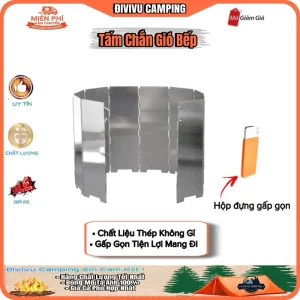 Tấm Chắn Gió Cho Bếp Ga, Bếp Củi