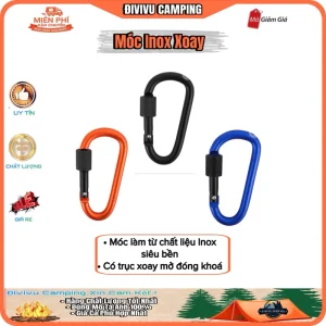 Móc Khoá Đa Năng Hợp Kim Nhôm Thép , Siêu Bền