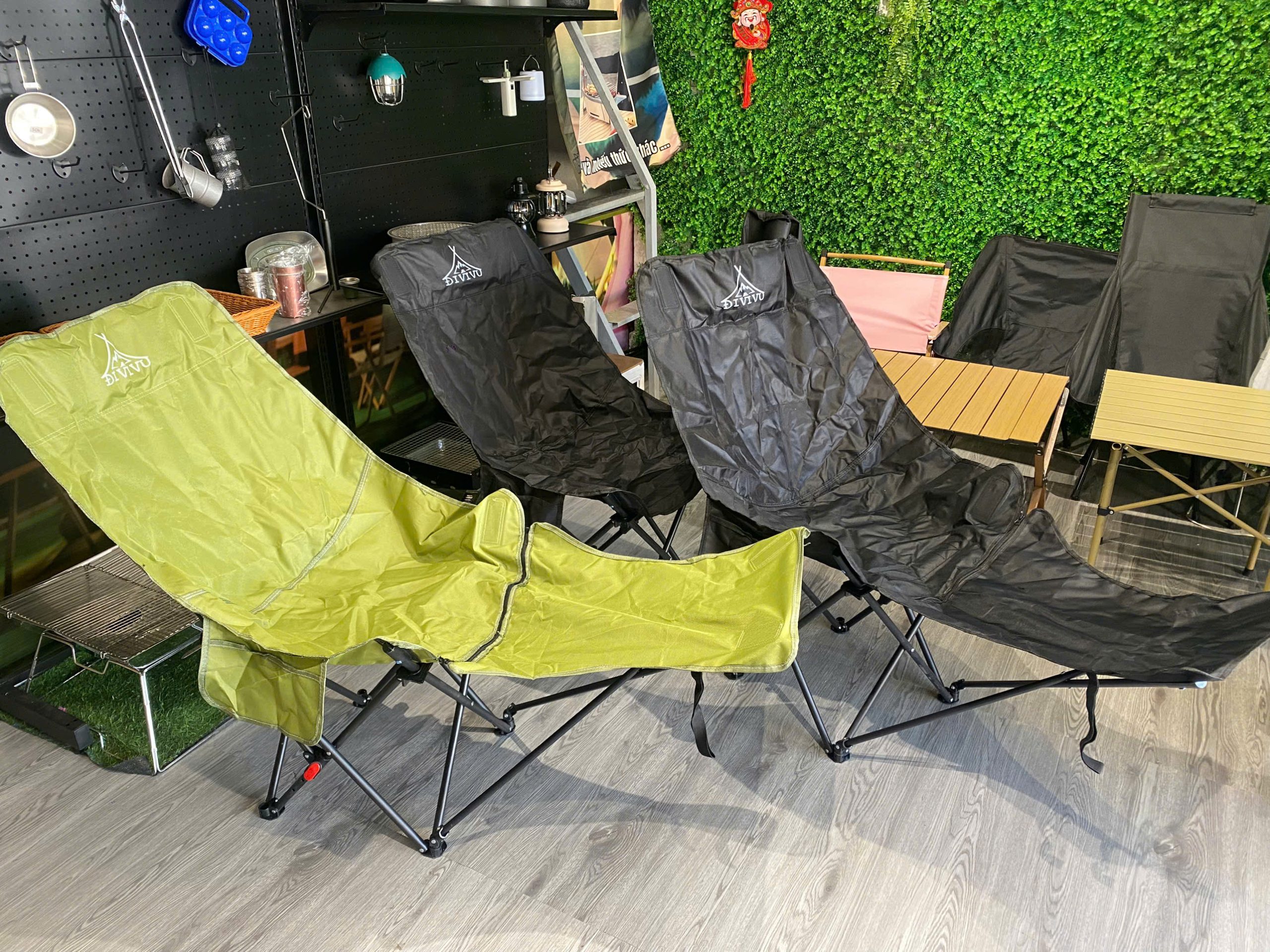 Ghế Nằm Ngã Lưng, Điều Chỉnh 4 Nấc Có Gác Chân Gấp Gọn - Ảnh 2