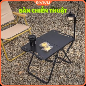 Bàn Chiến Thuật Gấp Gọn Kèm Cây Treo Đèn