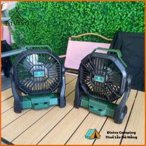 Quạt Tích Điện Để Bàn , Treo Lều ( Thuê)