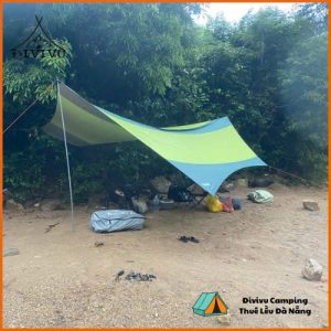 Tăng Bạt Lớn dành cho 6 -10 người 5,5m x4,5m ( Thuê)