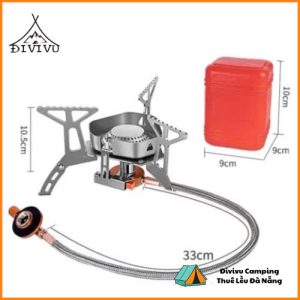 Bếp Ga Camping + Kèm Bình Ga(Thuê)