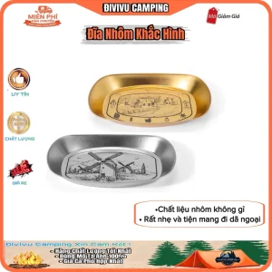 Dĩa Nhôm Camping