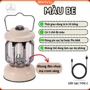 Đèn Vintage Để Bàn