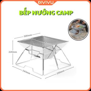 Bếp Nướng Than Hoa Camping