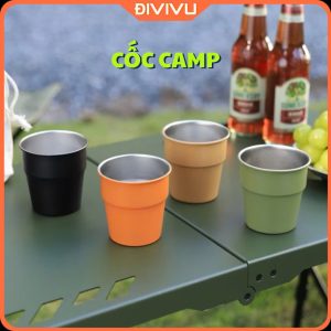 Cốc Nước Camping Inox 300ml