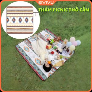 Thảm Thổ Cẩm Picnic Cao Cấp