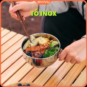 Tô Bát Inox Cắm Trại